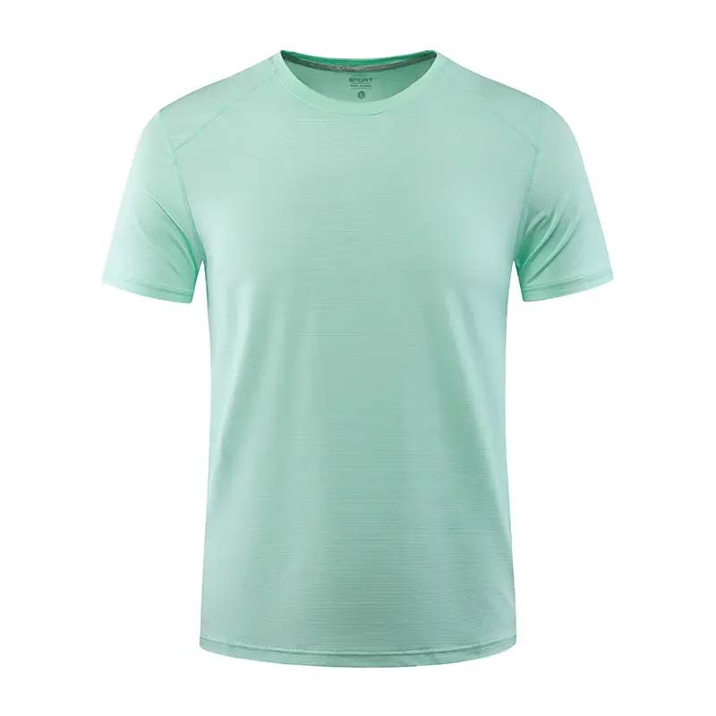 Mint Green Quick-Drying T-Shirt for Men - Image 5