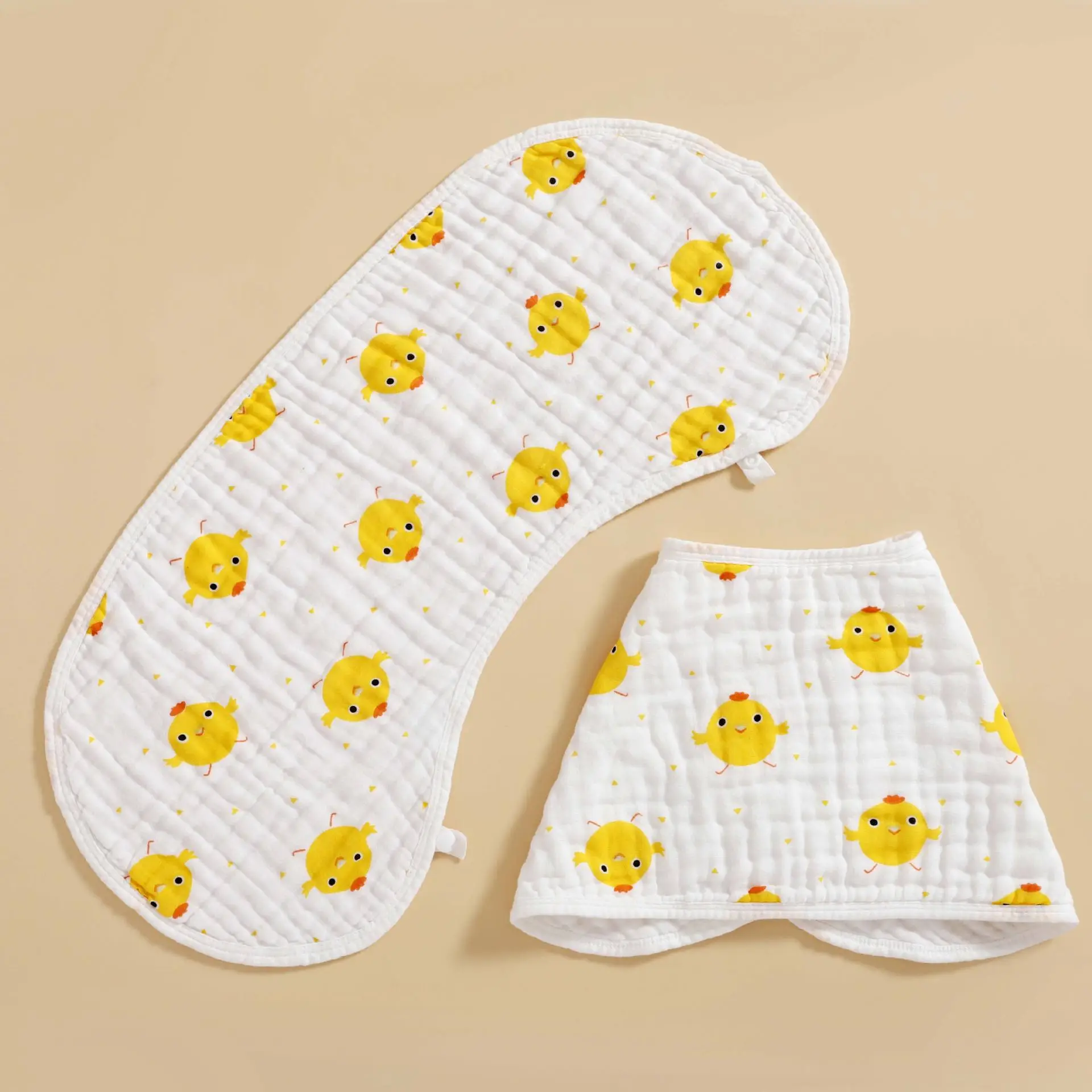 Baby Belch Towel Cotton Newborn Shoulder Pad Anti-Spitting Bamboo - Image 3