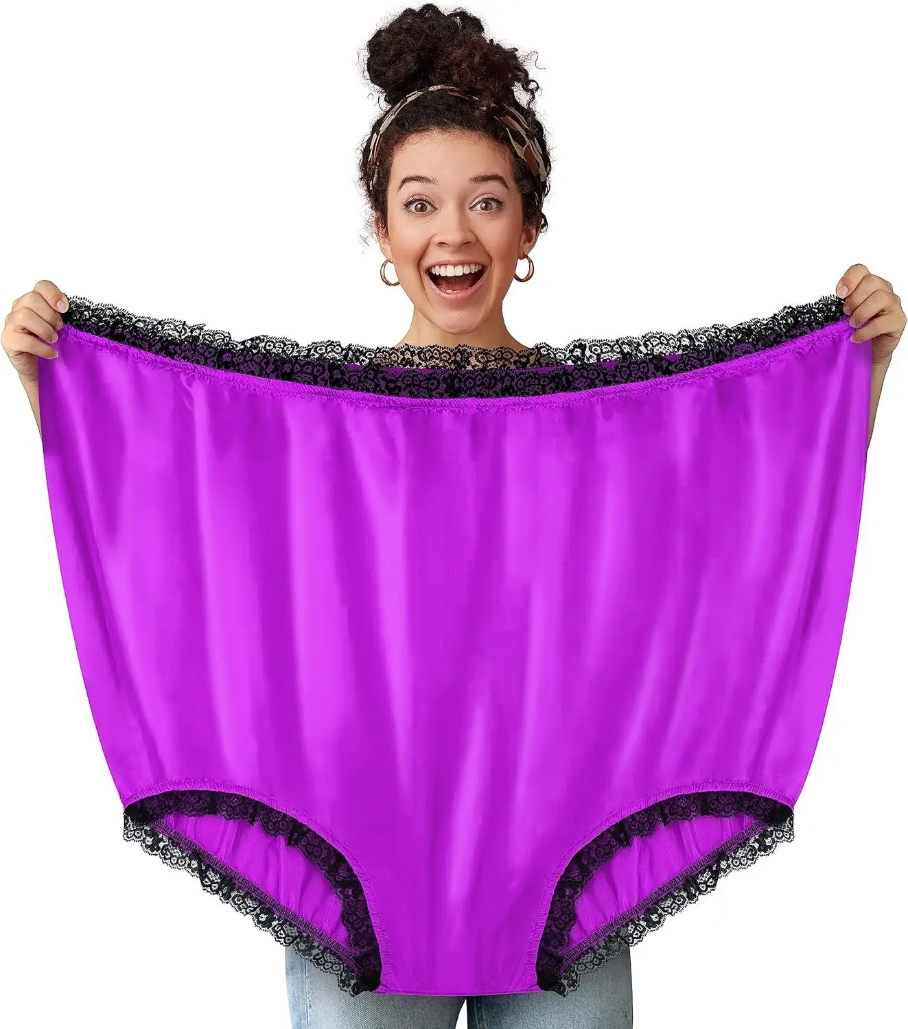 Funny Yellow Bunny Print High Waist Underwear - Image 17