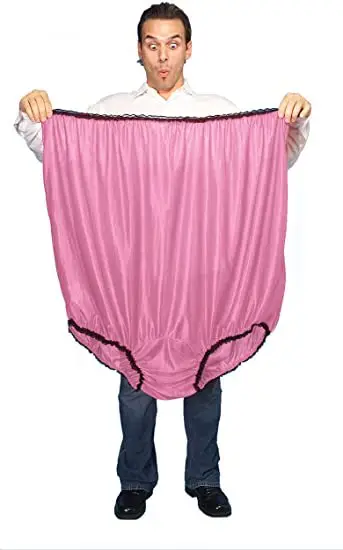 Funny Yellow Bunny Print High Waist Underwear - Image 3