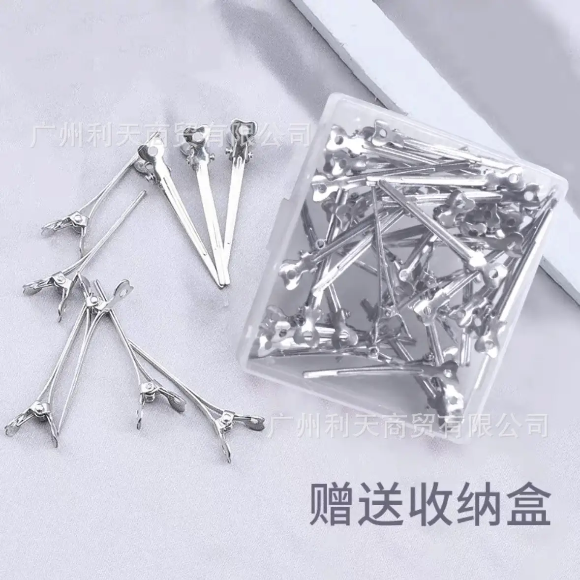 30 Box Premium Aluminum Hair Clips Studio Tray — feature 10