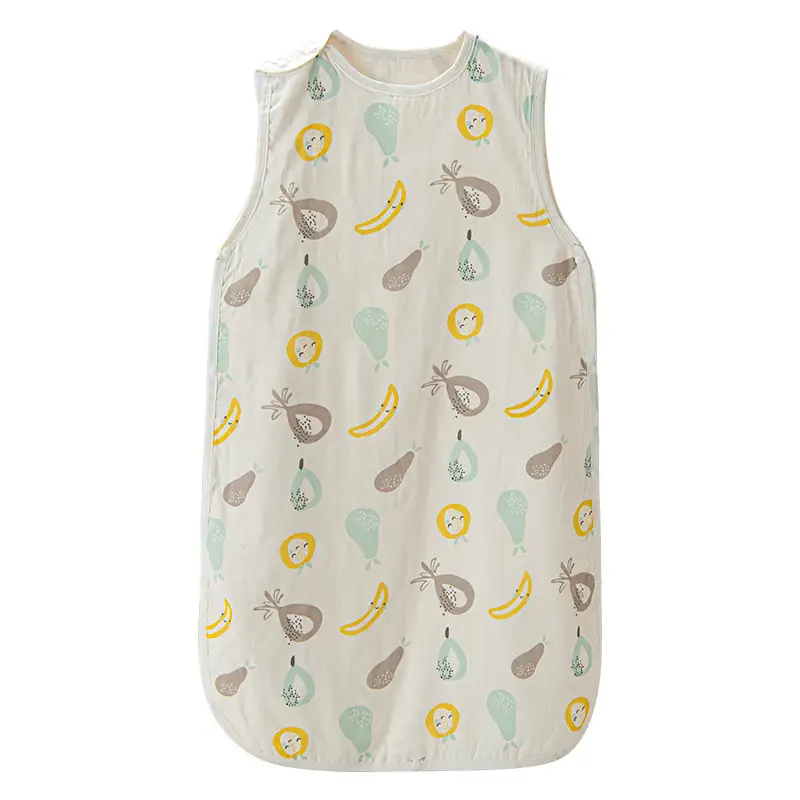 Baby Kick-Proof Quilted Vest for Girls, Bamboo Cotton, 12" - Image 14