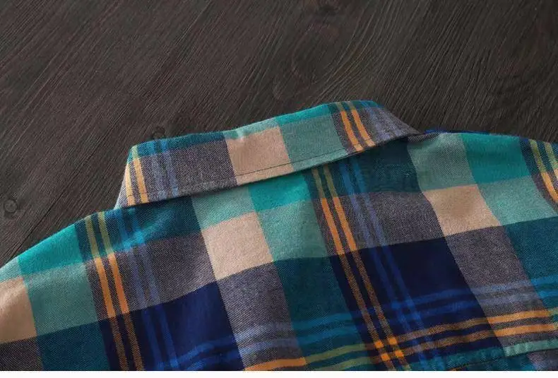Women Plaid Korean Shirt Long Sleeve Sun Protective Coat Large — feature 14
