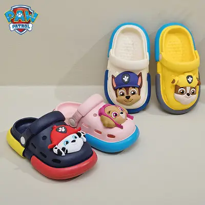 [Super Value Special Offer] Paw Patrol Croc Shoes Children's Sandals Non-Slip Cute Cartoon Indoor and Outdoor Beach Shoes — feature 1