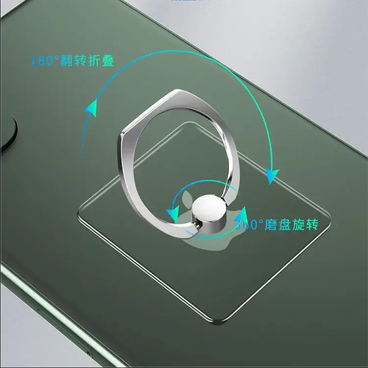 Transparent Crystal Mobile Phone Holder with Back Sticker - Image 9