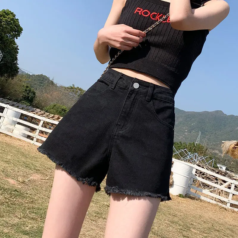 Women Denim Shorts High Waist Summer 2022 - Image 2