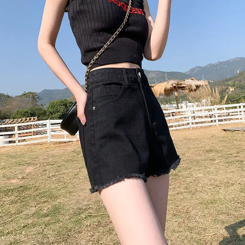 Women Denim Shorts High Waist Summer 2022 - Image 5