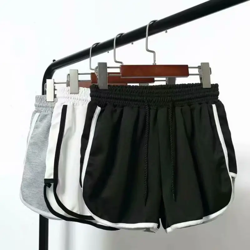 Men's White Casual Shorts Large Loose Summer Pants