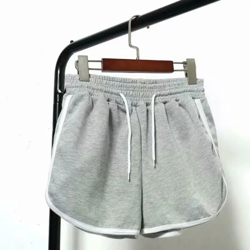 Men's White Casual Shorts Large Loose Summer Pants