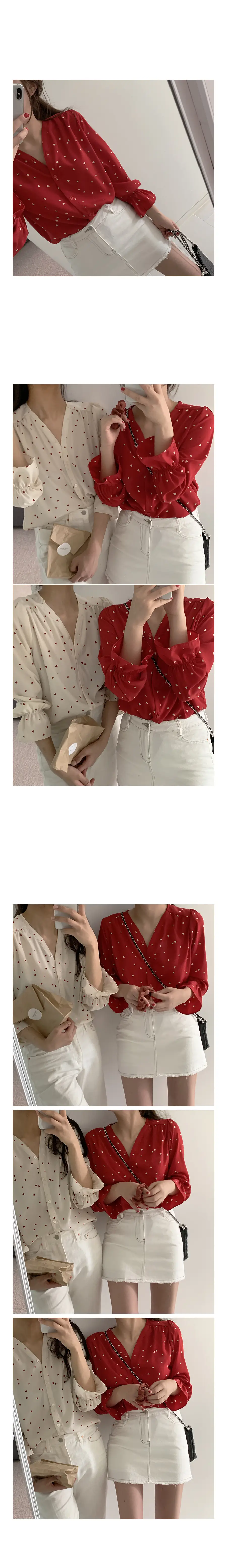 Fairy-Like Chiffon Top with Long Sleeve & Slim Fit for Women — feature 12
