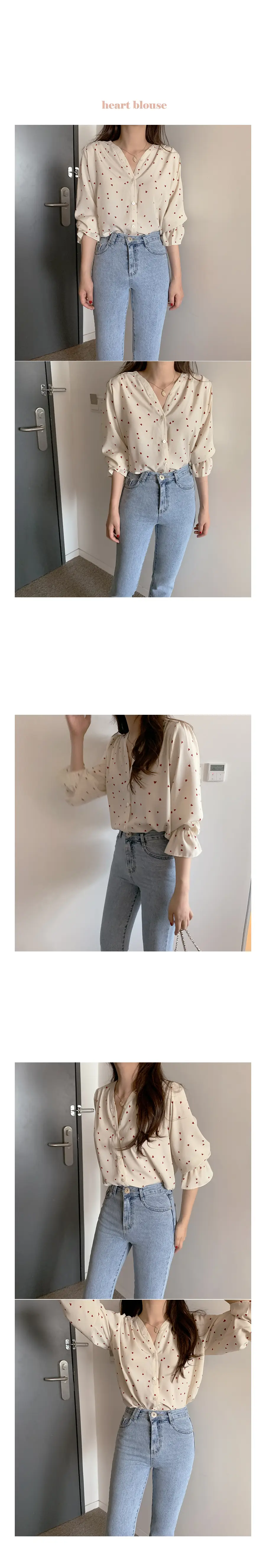 Fairy-Like Chiffon Top with Long Sleeve & Slim Fit for Women — feature 2