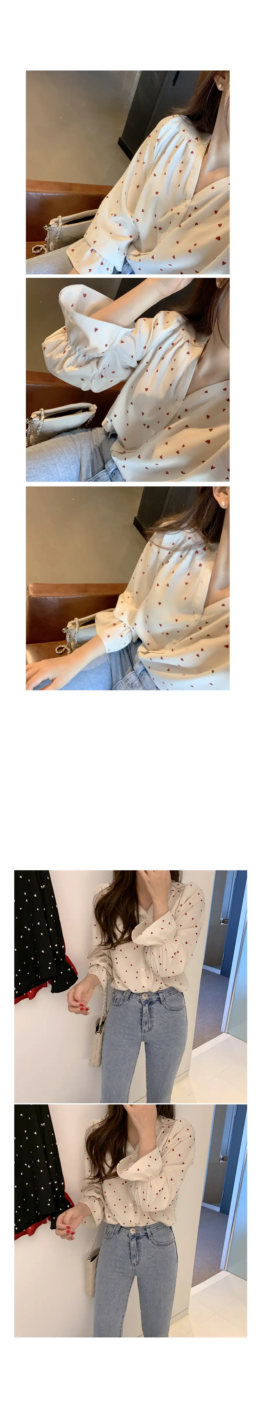 Fairy-Like Chiffon Top with Long Sleeve & Slim Fit for Women — feature 7