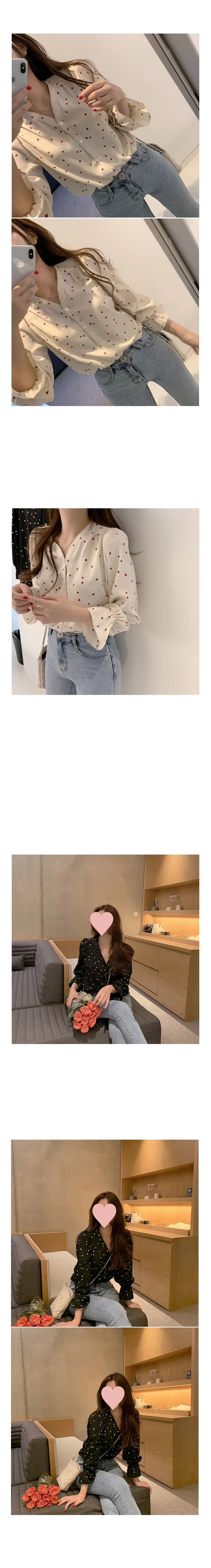 Fairy-Like Chiffon Top with Long Sleeve & Slim Fit for Women — feature 8