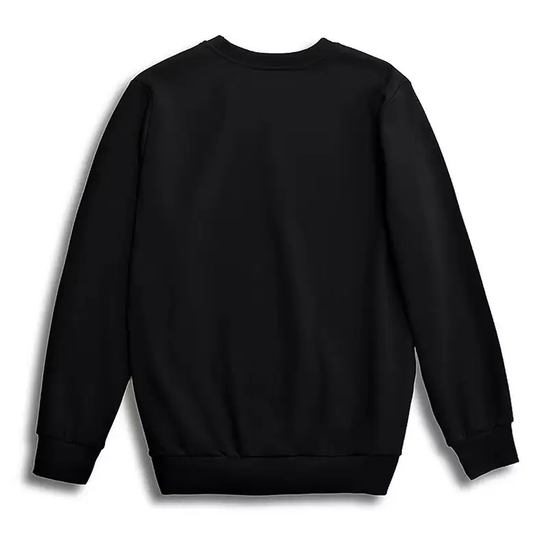 Men Black Dream Graphic Sweatshirt Plus Size