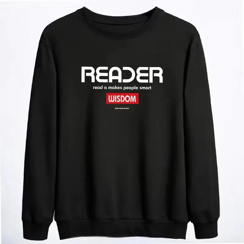 Men Black Dream Graphic Sweatshirt Plus Size