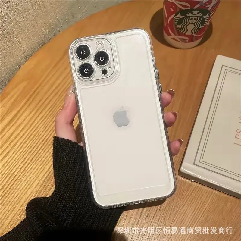 Transparent Tpu Phone Case for iPhone 17 Pro Max