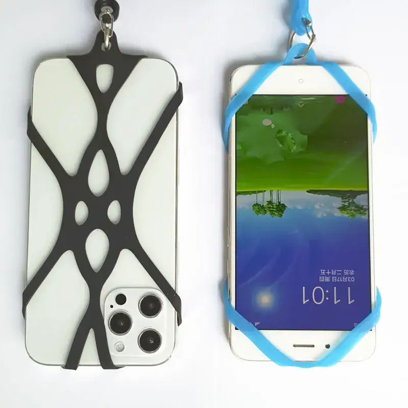 Universal Silicone Mobile Phone Case Anti-Lost Anti-Slip - Image 14