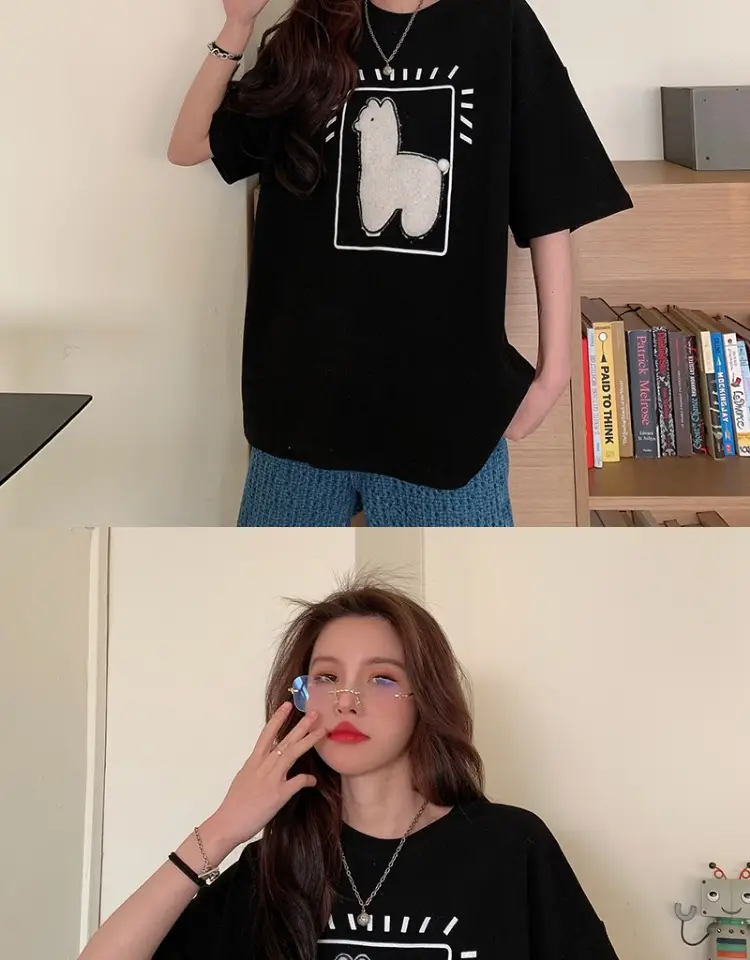 Japanese Style Cute Butterfly Short Sleeve T-Shirt Women — feature 10
