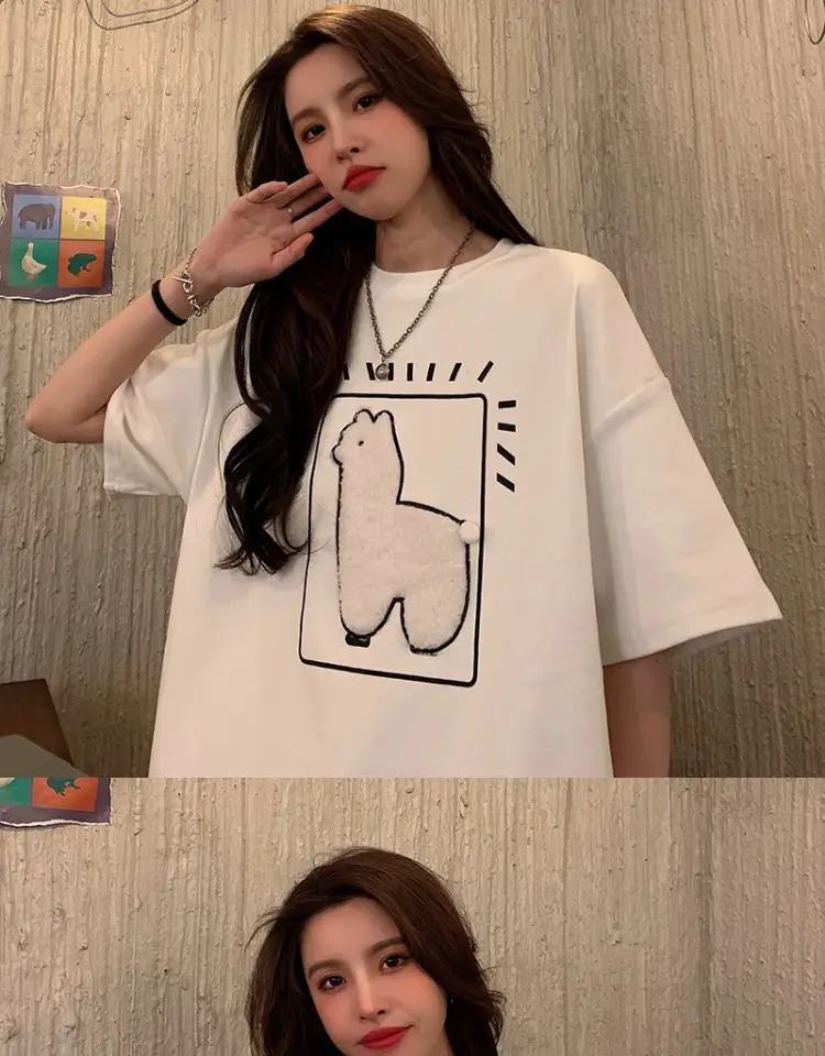 Japanese Style Cute Butterfly Short Sleeve T-Shirt Women — feature 2