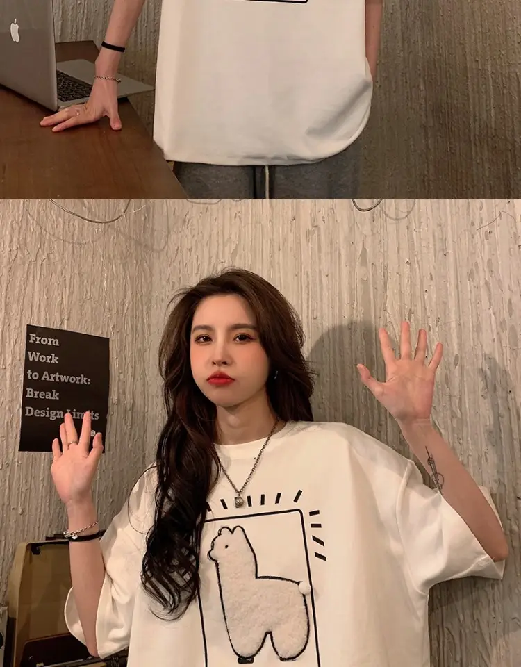 Japanese Style Cute Butterfly Short Sleeve T-Shirt Women — feature 4