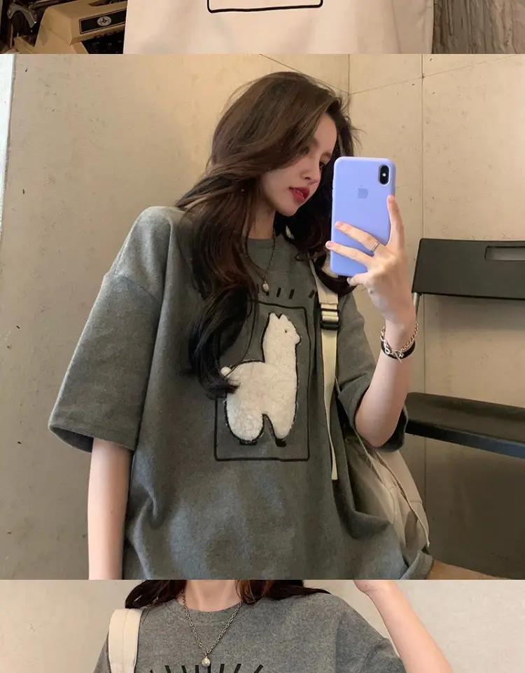 Japanese Style Cute Butterfly Short Sleeve T-Shirt Women — feature 5