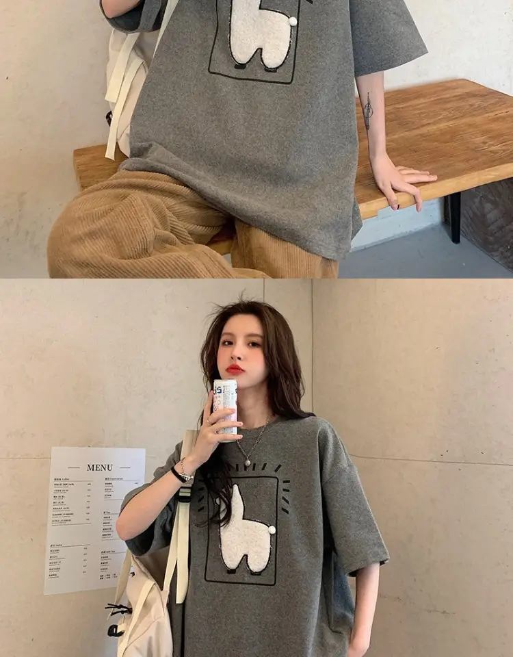 Japanese Style Cute Butterfly Short Sleeve T-Shirt Women — feature 7