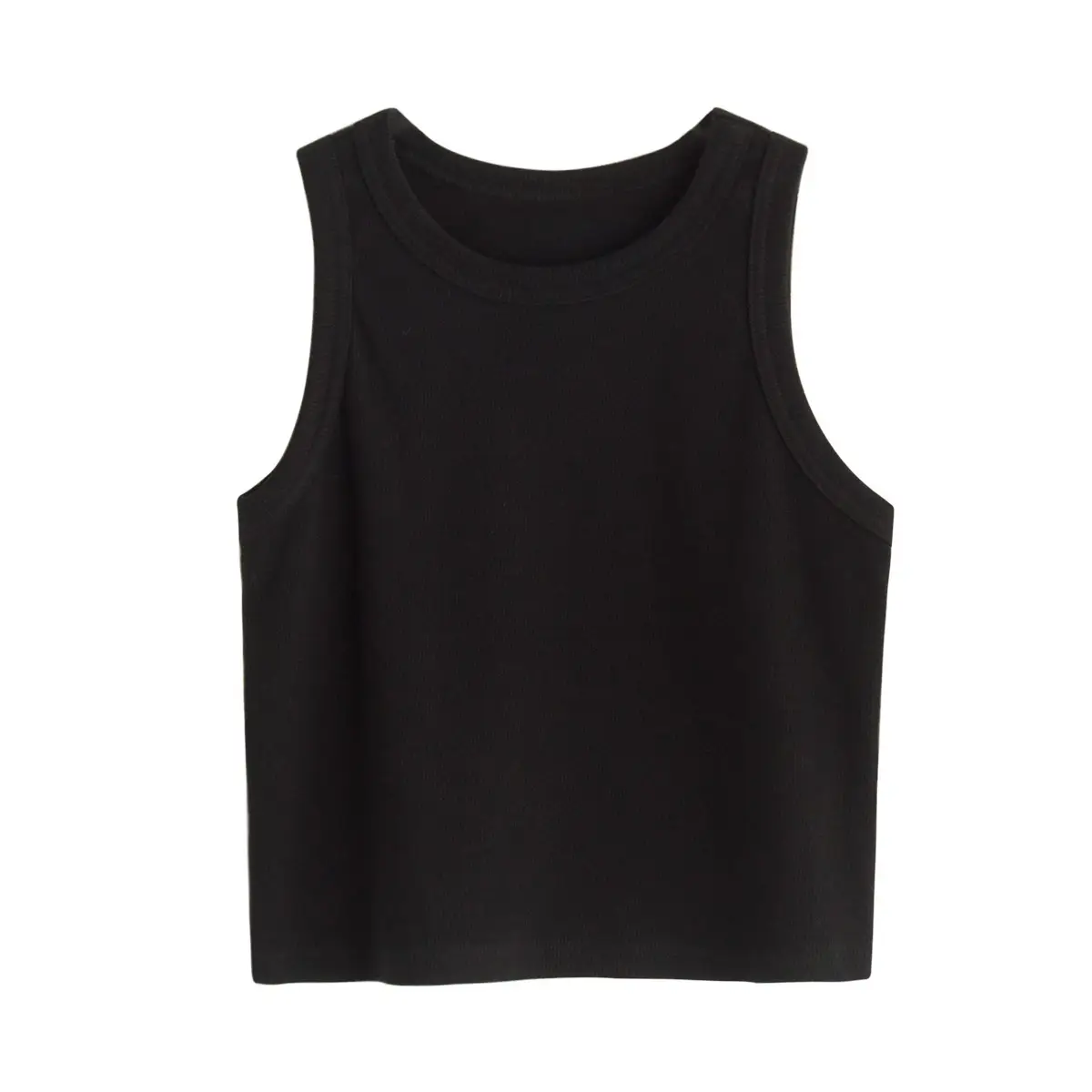 Women's 2026 Spring Top Cotton Tank Top White - Image 7