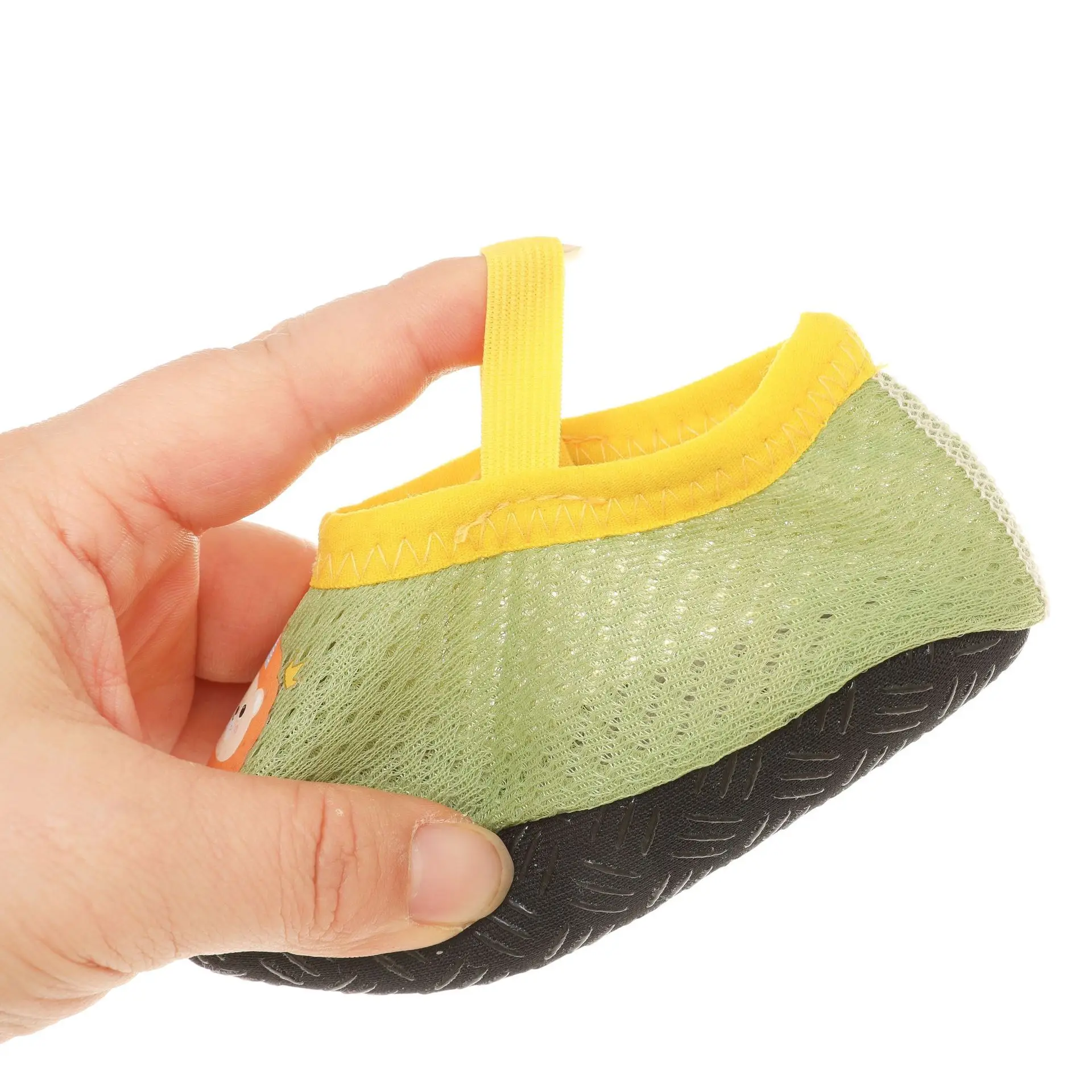 Pink Mesh Baby Floor Socks for Toddler Shoes