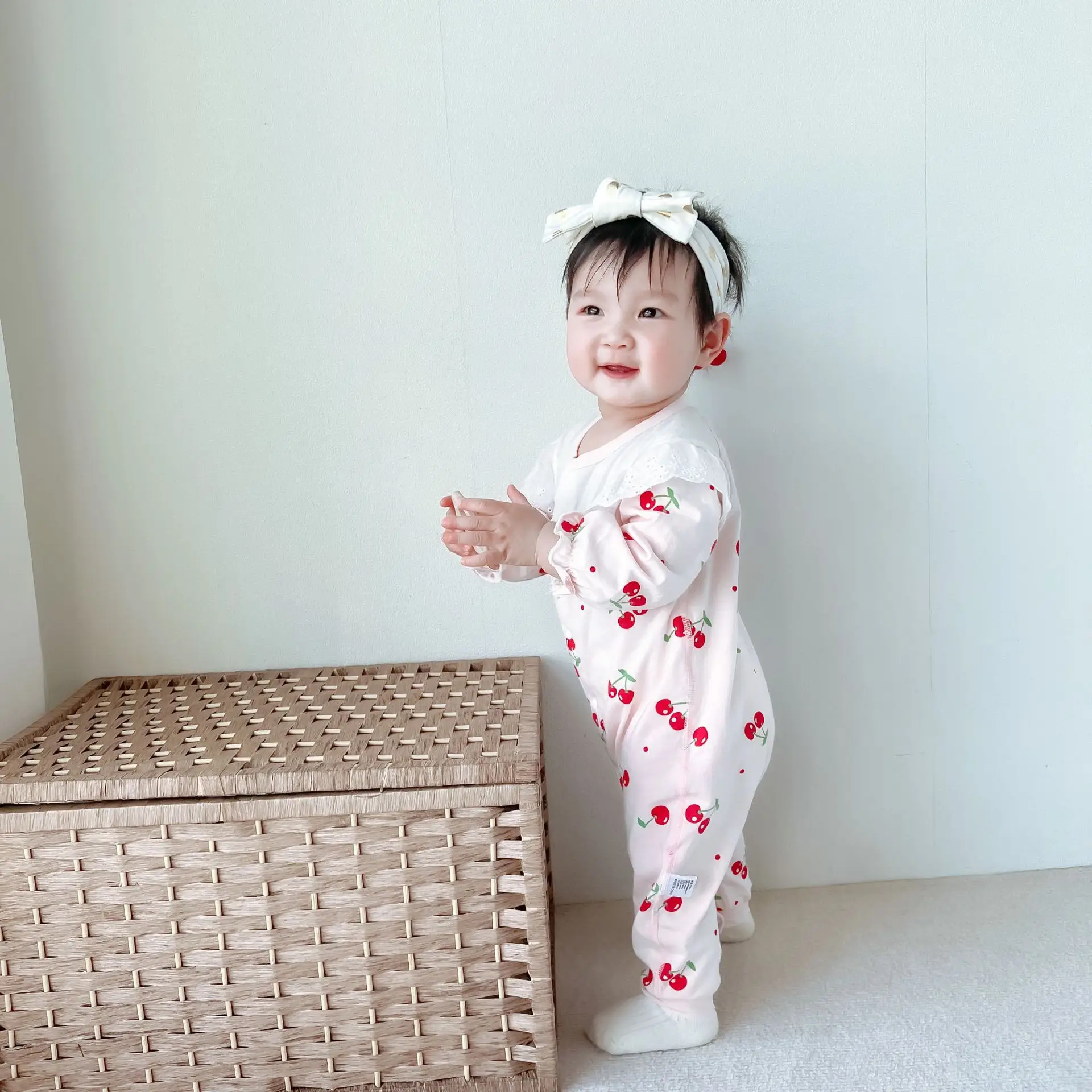 Newborn Bodysuit Cotton Princess Baby Girl Spring Summer - Image 5