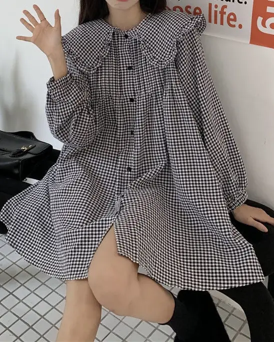 Women's White French Style Long Sleeve Dress 2022 — feature 11
