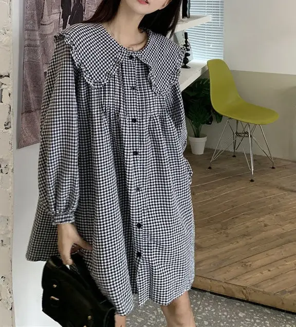 Women's White French Style Long Sleeve Dress 2022 — feature 12