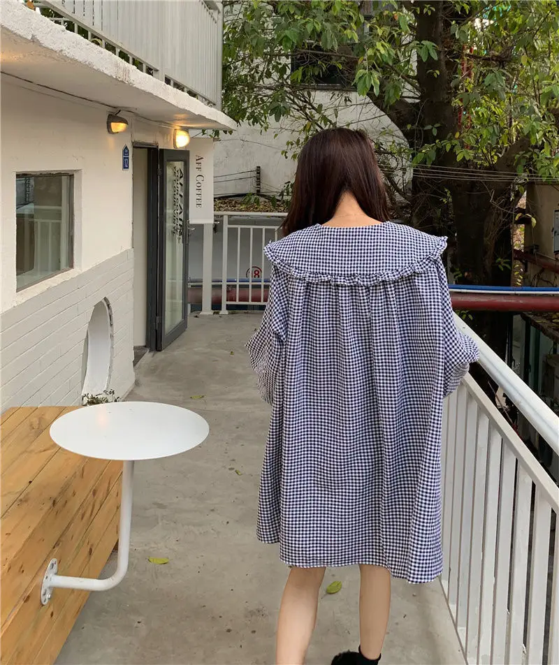 Women's White French Style Long Sleeve Dress 2022 — feature 6
