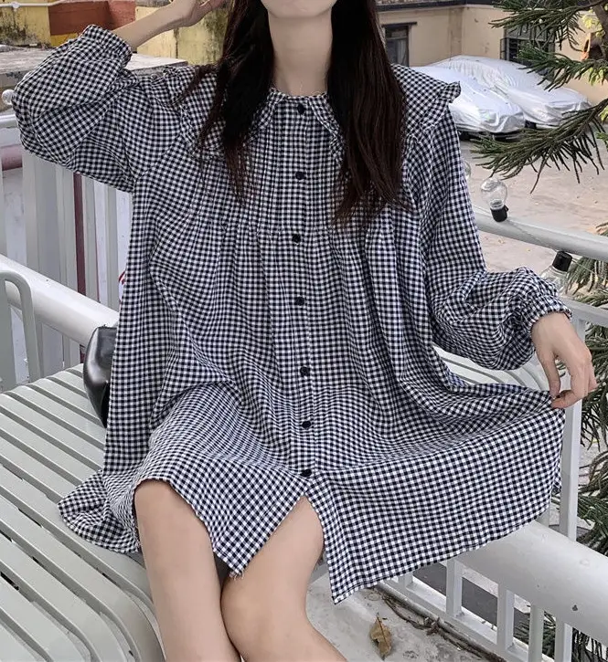 Women's White French Style Long Sleeve Dress 2022 — feature 7