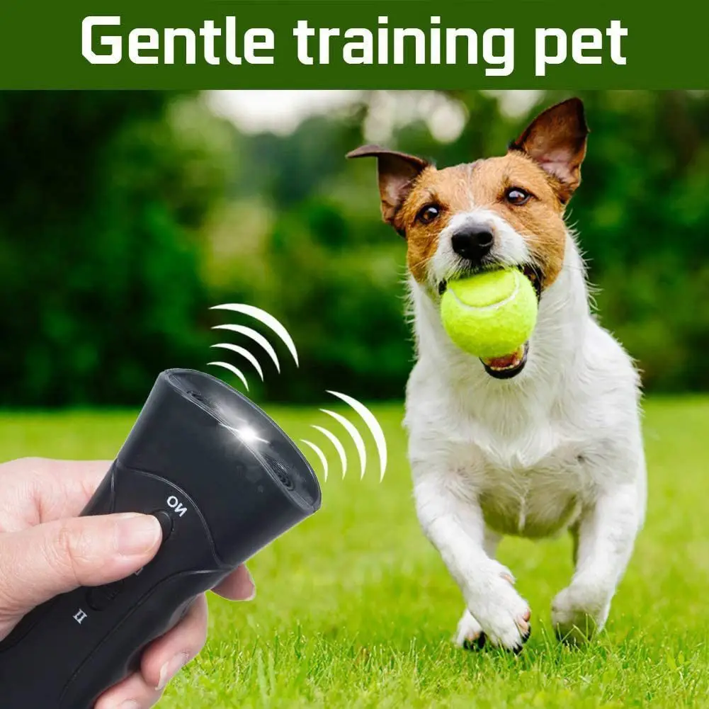 Double Head LED Dog Trailer with Ultrasonic Repellent - Image 3