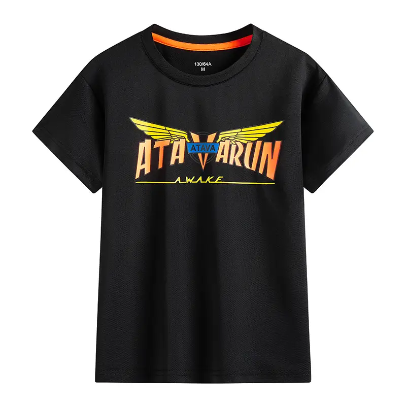 Blue At The Run T-Shirt for Boys Big Kids - Image 10