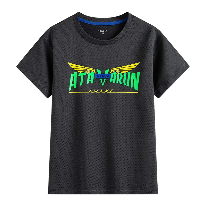 Blue At The Run T-Shirt for Boys Big Kids - Image 13