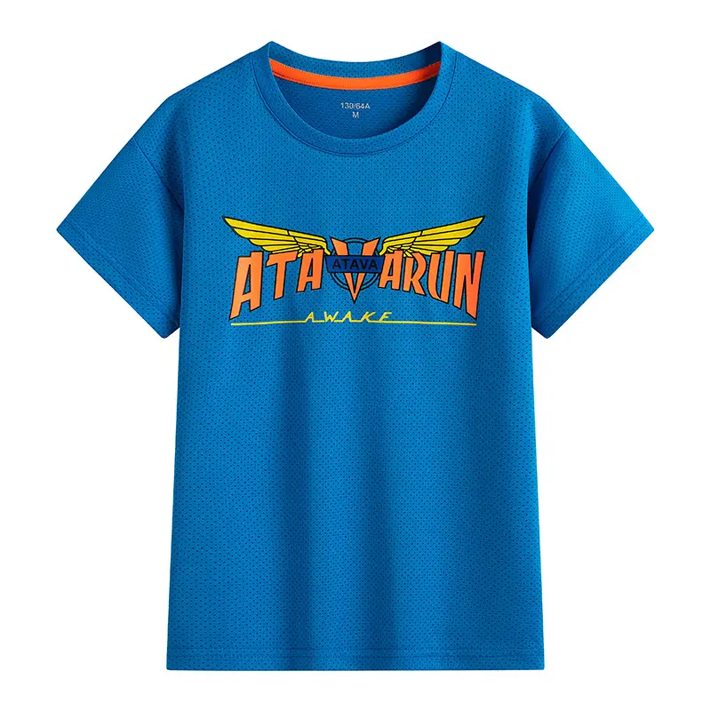 Blue At The Run T-Shirt for Boys Big Kids - Image 14