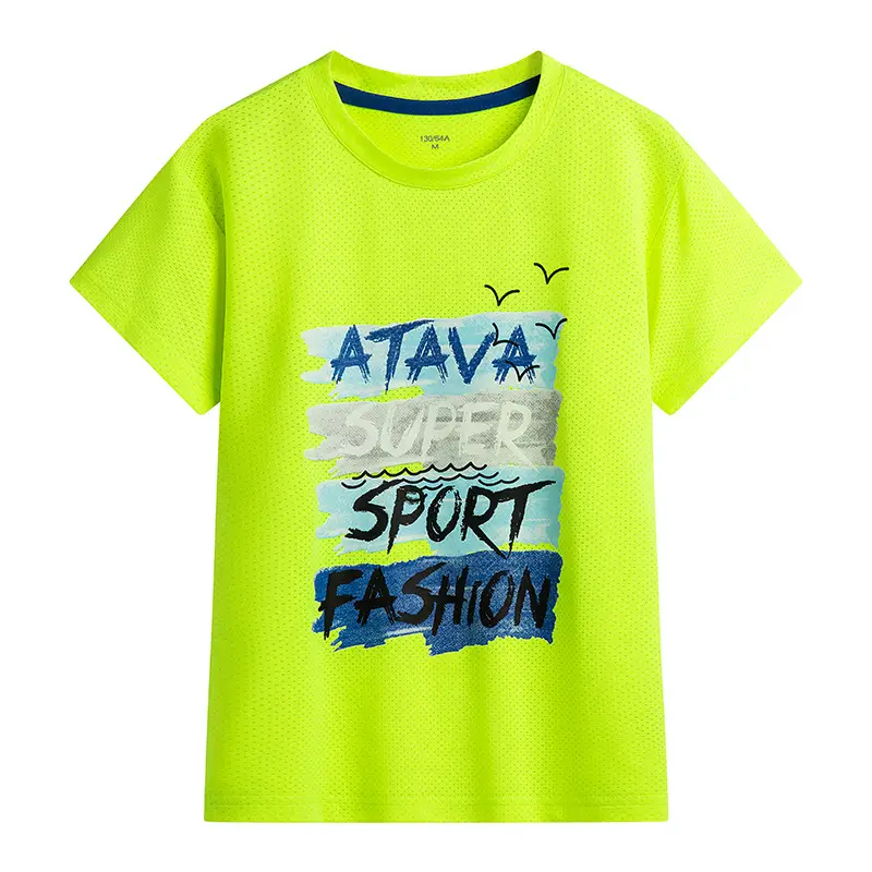 Blue At The Run T-Shirt for Boys Big Kids - Image 17