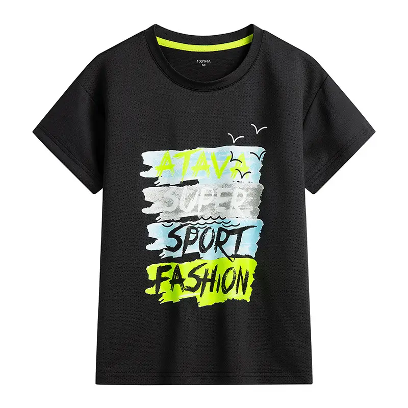 Blue At The Run T-Shirt for Boys Big Kids - Image 19