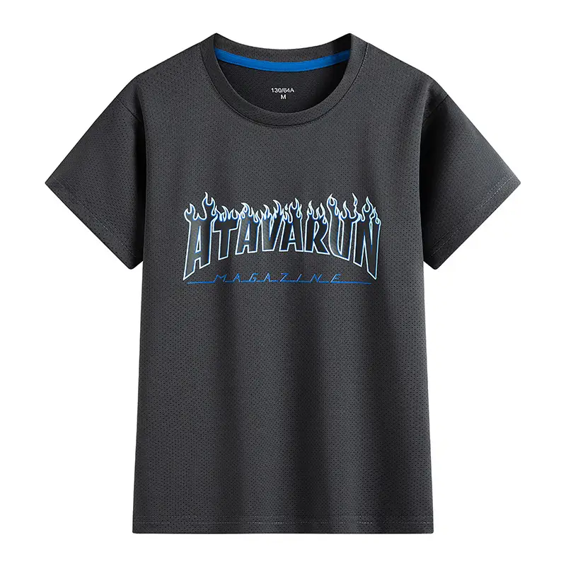 Blue At The Run T-Shirt for Boys Big Kids - Image 23
