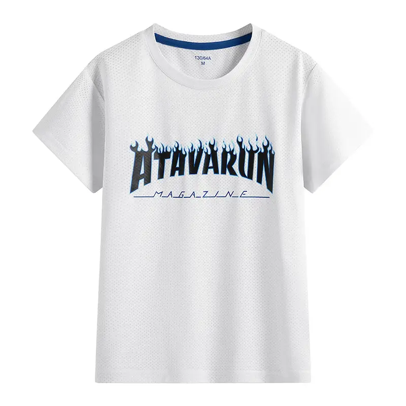 Blue At The Run T-Shirt for Boys Big Kids - Image 25