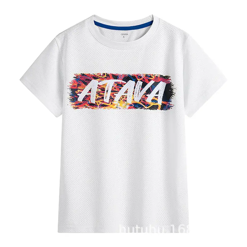 Blue At The Run T-Shirt for Boys Big Kids - Image 8