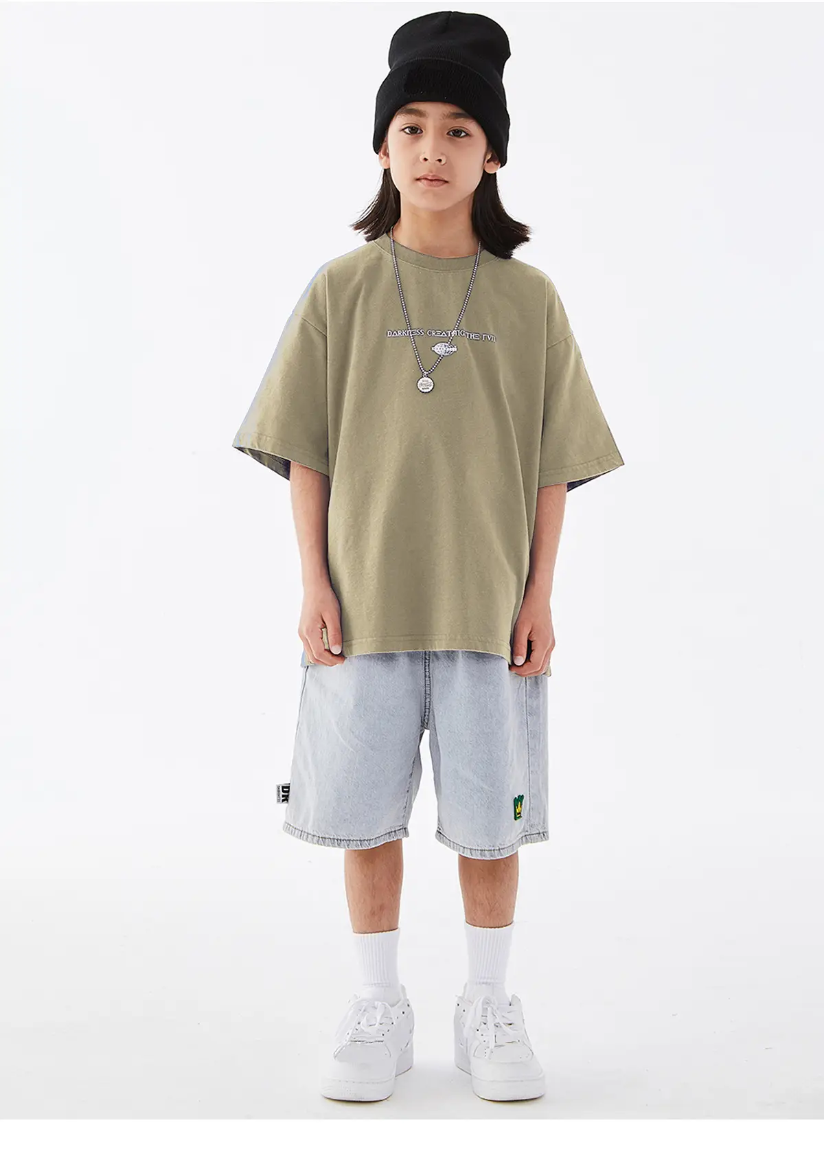 Kids White Cotton T-Shirt Short Sleeve Boys Summer Wear — feature 12