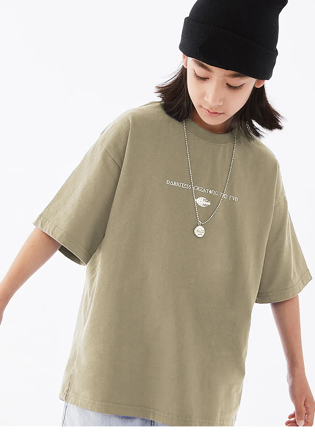Kids White Cotton T-Shirt Short Sleeve Boys Summer Wear — feature 15