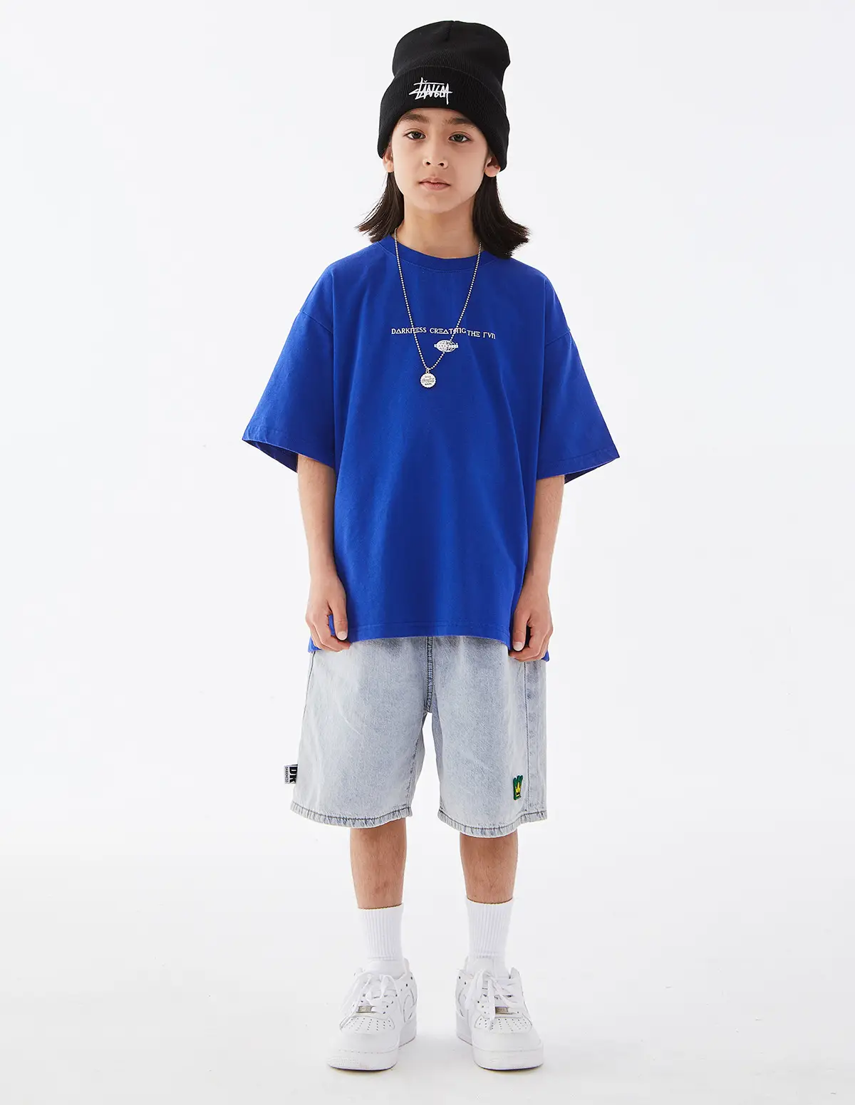 Kids White Cotton T-Shirt Short Sleeve Boys Summer Wear — feature 16