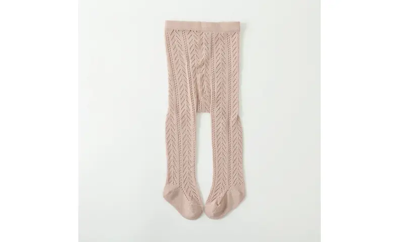 Baby Spanish Style Cotton Leggings 0-2Yr Pink Bow — feature 13