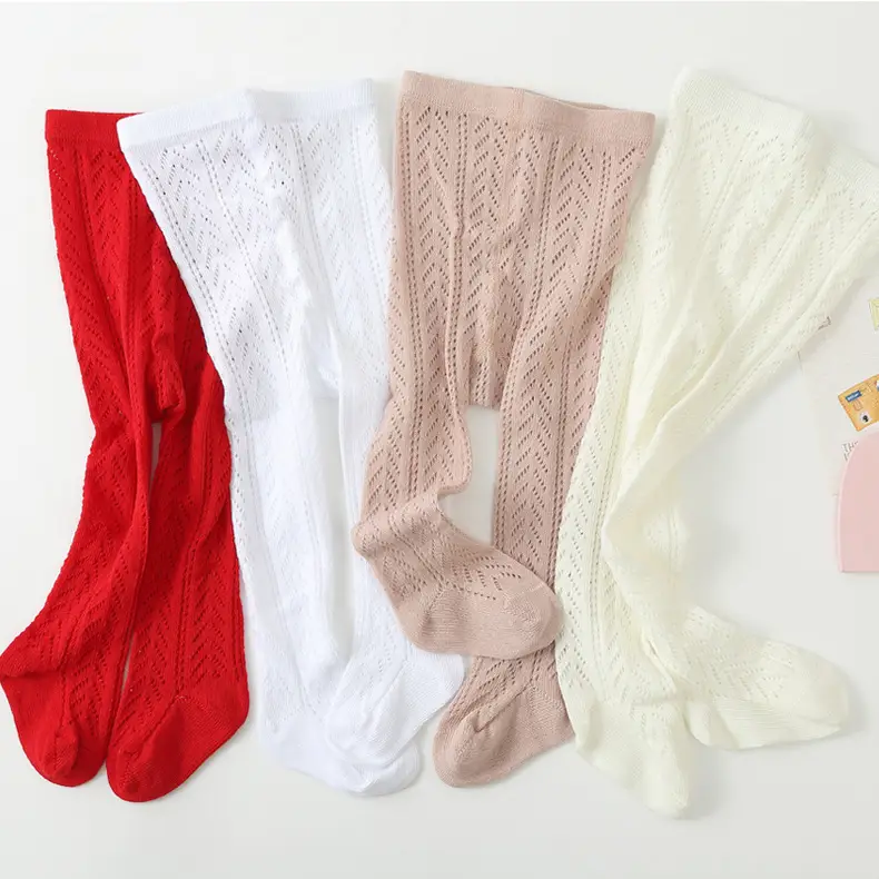 Baby Spanish Style Cotton Leggings 0-2Yr Pink Bow — feature 15