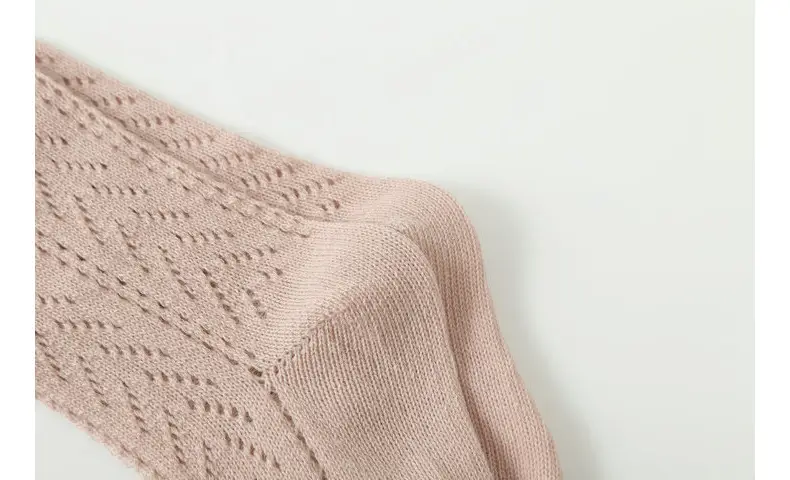 Baby Spanish Style Cotton Leggings 0-2Yr Pink Bow — feature 18