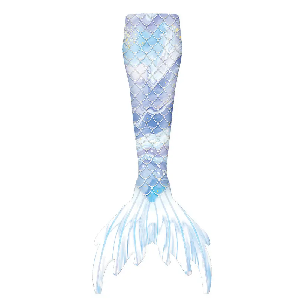 Mermaid Tail Strapless Fish Tail Dress for Girls