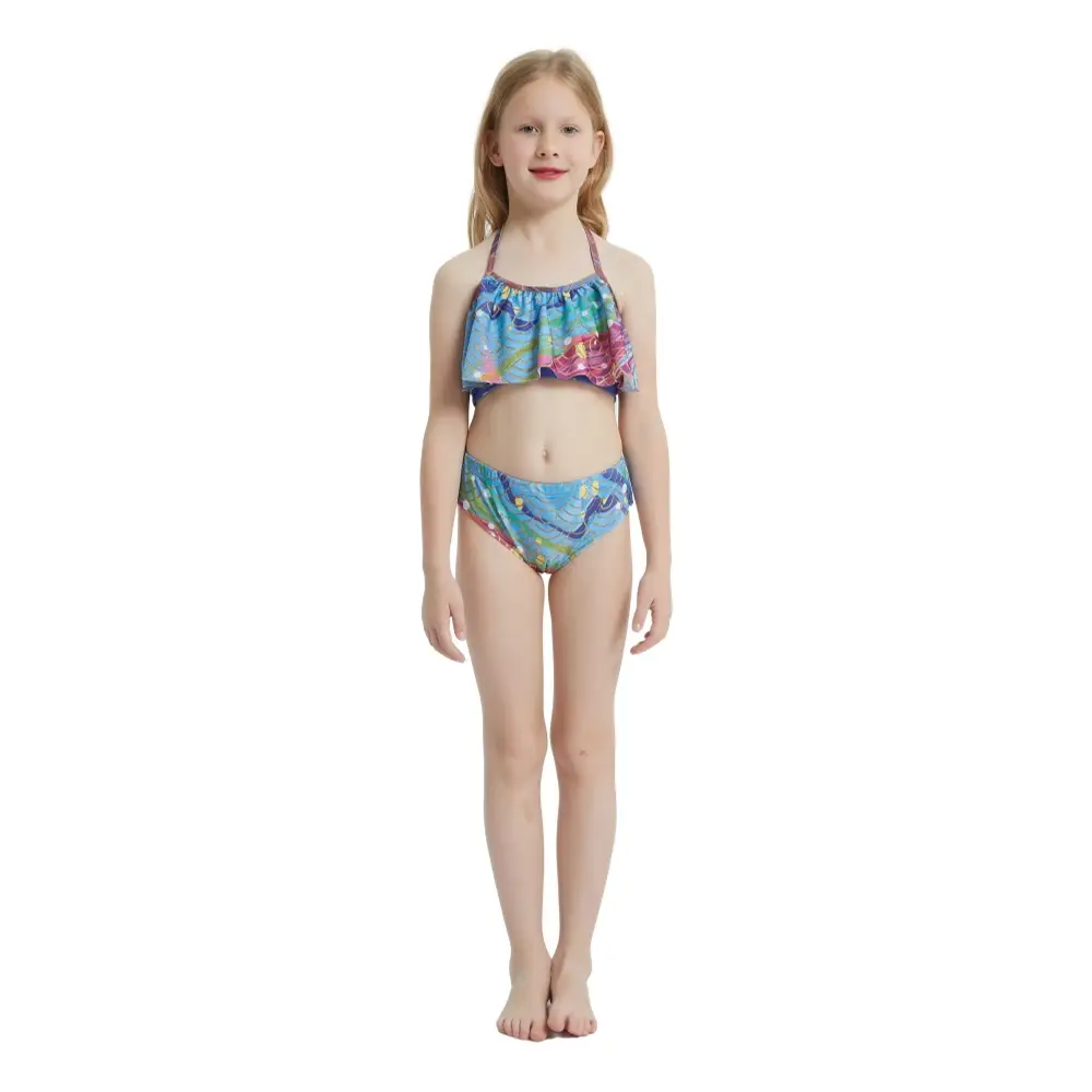 Mermaid Tail Strapless Fish Tail Dress for Girls